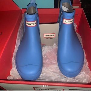 Hunter rain boots size 8